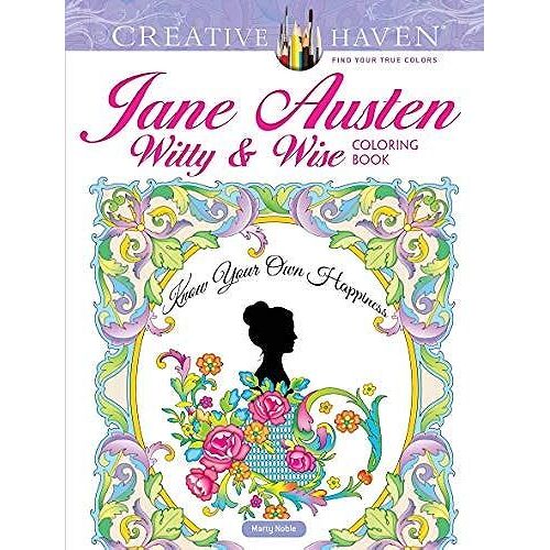 Creative Haven Jane Austen Witty & Wise Coloring Book
