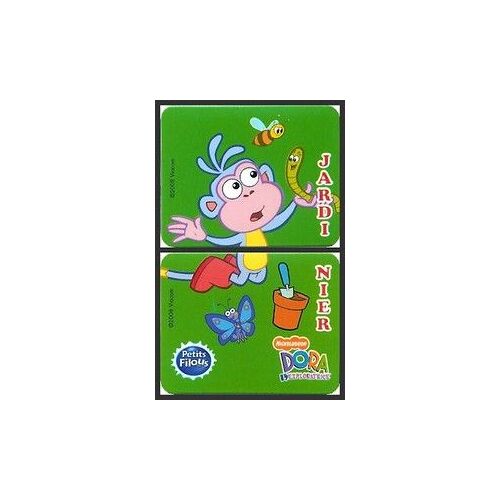 Magnet Dora Et Les Métiers , Les 2 Parties Jardinier