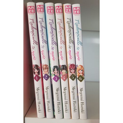 Mademoiselle Se Marie : Tome 1 À 6 (Manga De Megumi Hazuki)