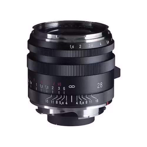 Voigtländer Nokton Vintage Line 28mm F/1.5 Asph. Type I VM for Leica M, Black