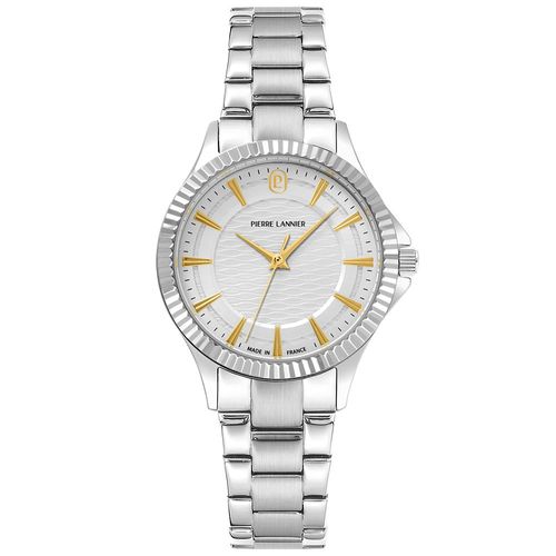 Montre Femme Metropolitain Argenté Cadran Argenté Bracelet Acier Argenté 16 Mm