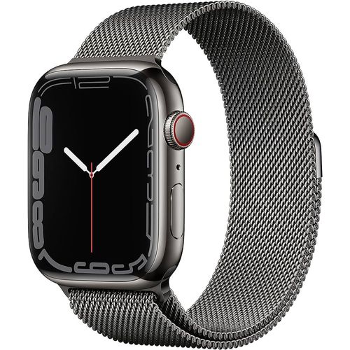 Apple Watch Series 7 45 mm GPS + Cellular Acier inoxydable