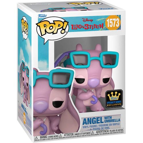 Figurine Funko Pop - Lilo Et Stitch [Disney] N°1573 - Angel Avec Parapluie (84935)