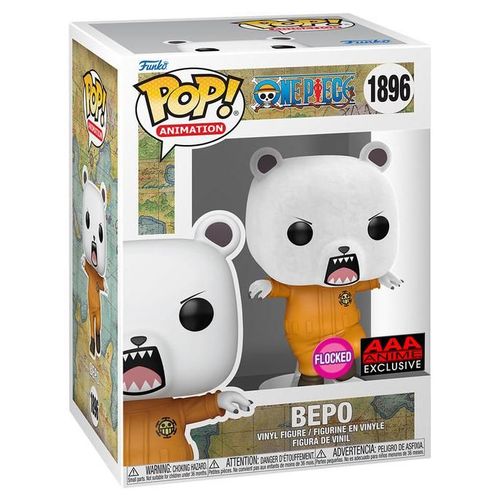 Figurine Funko Pop - One Piece N°1896 - Bepo - Flocked (84987)