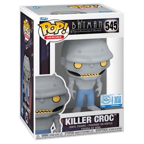 Figurine Funko Pop - Batman : Série D'animation [Dc] N°545 - Killer Croc (85249)