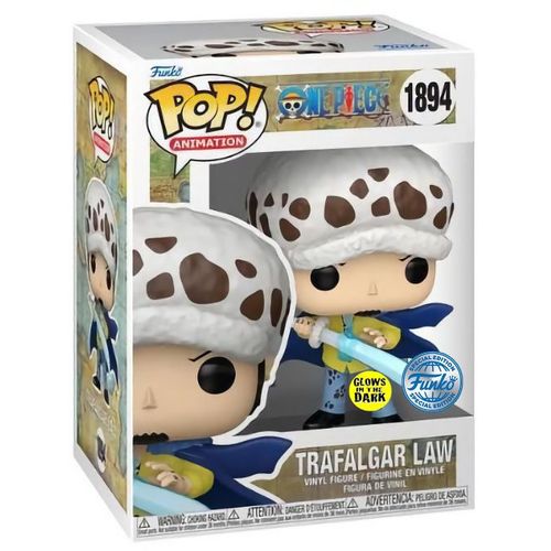 Figurine Funko Pop - One Piece N°1894 - Trafalgar Law - Glow In The Dark (84975)