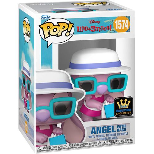 Figurine Funko Pop - Lilo Et Stitch [Disney] N°1574 - Angel Avec Sacs (84936)