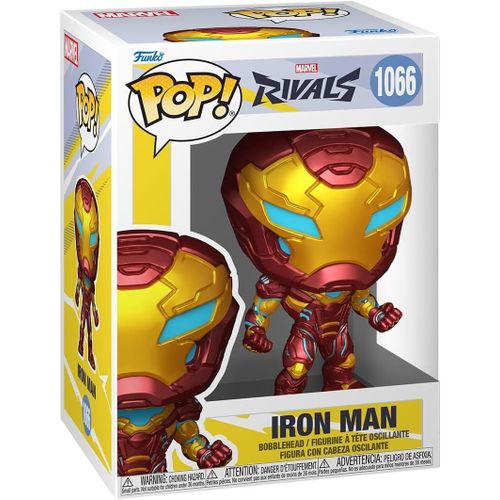 Figurine Funko Pop - Marvel Rivals N°1066 - Iron Man (83993)