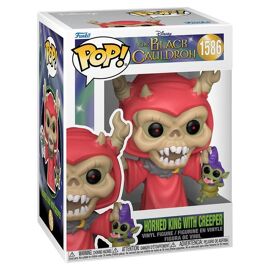 Figurine Funko Pop - Taram Et Le Chaudron Magique [Disney] N°1586 - Le Seigneur Des Ténèbres Avec Creeper (83596)