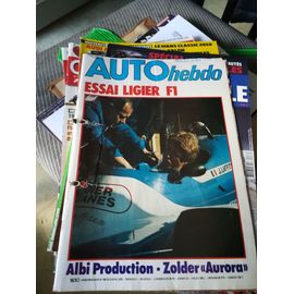 Auto Hebdo 158 De 1979 Ampus,Renault Rs10,Andretti,Ligier Js9,Production,Mitsubishi Colt