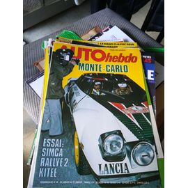 Auto Hebdo 46 De 1977 Monte Carlo,Bresil F1,Simca Rallye 2 Kit