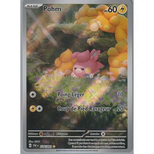 Pokémon écarlate Violet Paldea Shiny Card Collection® Pohm 142/091 Shiny Rare (SYR) – Carte Pokémon Écarlate Et Violet 4.5 Destinées De Paldea Neuve Pokémon écarlate Violet Paldea Shiny Card Collection® Pohm 142/091 Shiny Rare (SYR) – Carte Pokémon Écarlate Et Violet 4.5 Destinées De Paldea Neuve