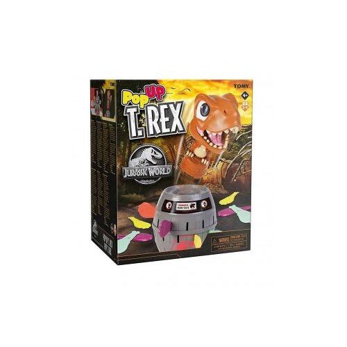 Pic Pop Up Dinosaure T Rex - Tonneau De Pirate Et Os Epees - Jurassic World - Jeu Societe Rigolo Enfant - Set Jouet Et Carte
