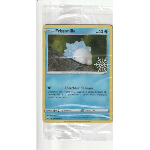 Carte Pokémon Sous Blister - Frissonille - 084/264 - Holo Avec Flocon - Calendrier De L'avent 2023 -