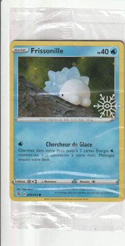 Carte Pokémon Sous Blister - Frissonille - 084/264 - Holo Avec Flocon - Calendrier De L'avent 2023 -
