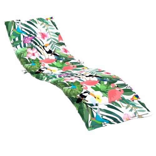 Coussin De Chaise Longue Multicolore Tissu Oxford