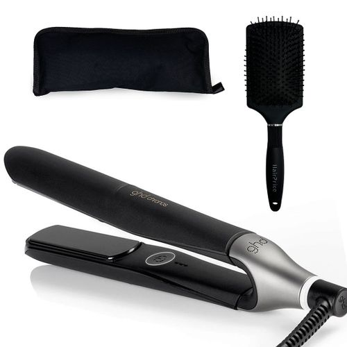 Ghd - Fer À Lisser Lisseur Ghd Chronos Noir + Trousse De Voyage Hairprice + Brosse Hairprice