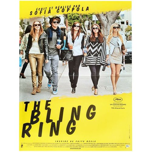 The Bling Ring - Véritable Affiche De Cinéma Pliée - Format 40x60 Cm - De Sofia Coppola Avec Israel Broussard, Emma Watson, Taissa Farmiga, Claire Julien, Katie Chang, Gavin Rossdale - 2013