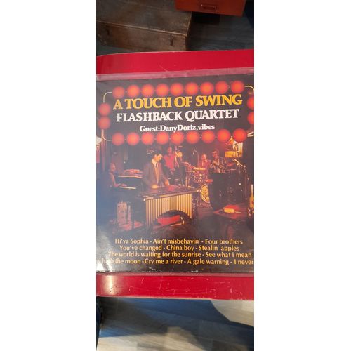 Vinyle 33 Tours - A Touch Of Swing - Flashback Quartet - Philips - 1979