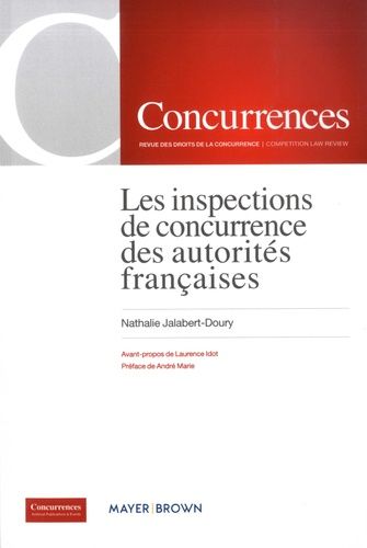 Les Inspections De Concurrence Des Autorités Françaises