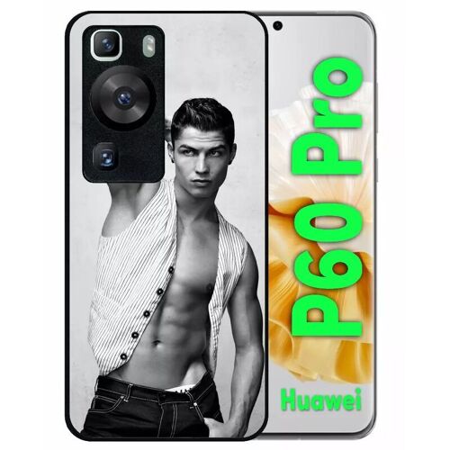 Coque Pour Huawei P60 Pro - Cr7 Cristiano Ronaldo Body Beau Gosse - Silicone - Noir