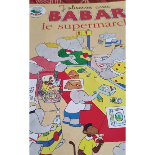 J'observe Avec Babar Le Supermarché