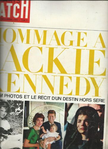 Paris Match 14/12/1963 Hommage À Jackie Kennedy. Douglas Bravo, Georges Brassens, Suzy Delair & Grandval. Publicités : Légo, Ford Zodiac, Jaz, Perrier, Moulinex, Eterna Matic, Waterman, Camions Unic