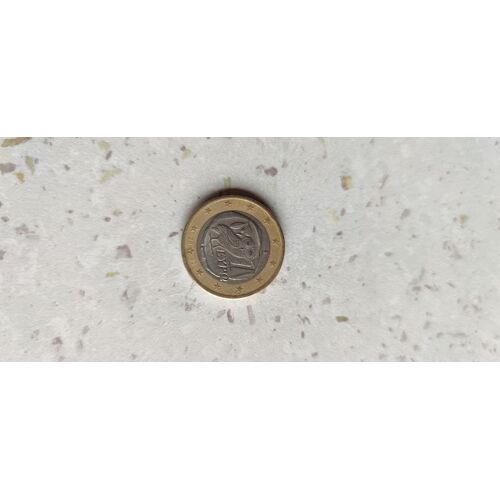 Pièce De 1 Euro Hibou Grèce Année 2002