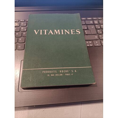 Plaquette Vitamines Produits Roche 1953