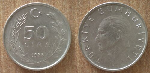 Turquie 50 Lira 1986 Piece Lirasi