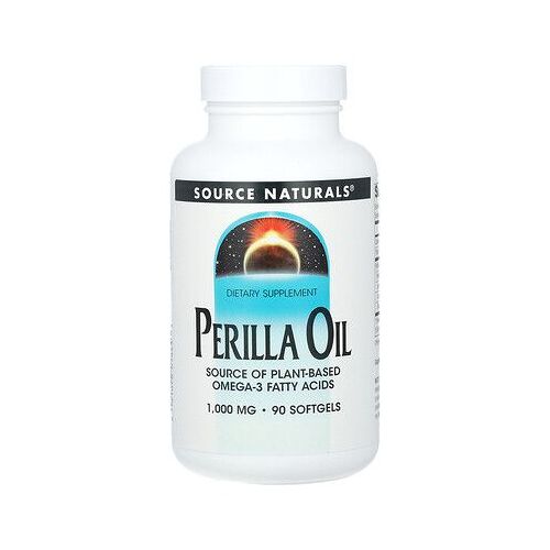 Source Naturals Huile De Pérille, 1000 Mg, 90 Gélules