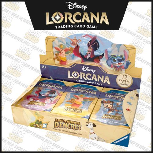 Disney Lorcana - Display Les Terres D'encres (Boite 24 Boosters) 🇫🇷 (Disney)