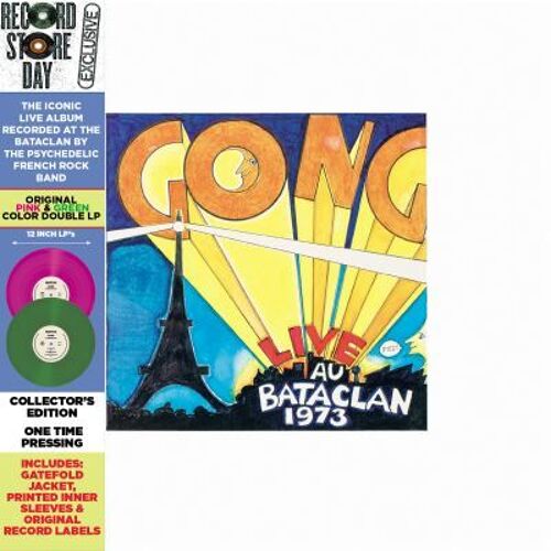 Double Vinyle Gong Live Au Bataclan 1973 Collector