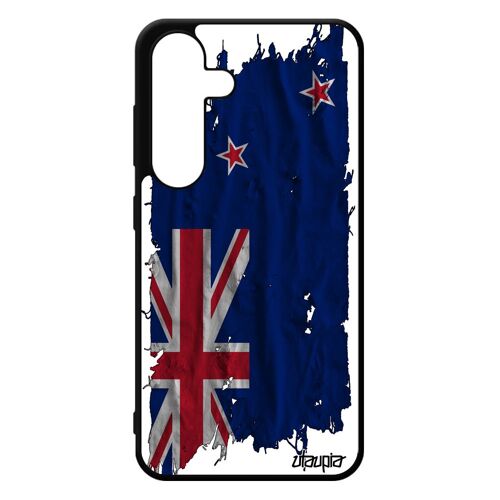 Coque S24 Silicone Drapeau Nouvelle Zelande Neo Zelandais Portable Rugby Jeux Olympiques Basket Football Telephone De Samsung Galaxy