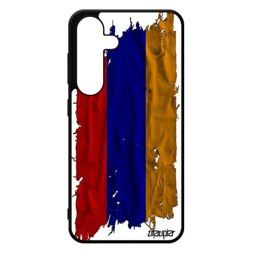 Coque S24 Silicone Drapeau Armenie Armenien Coupe Du Monde Foot Smartphone Pas Cher Jeux Olympiques Tissu Euro Basket Samsung Galaxy