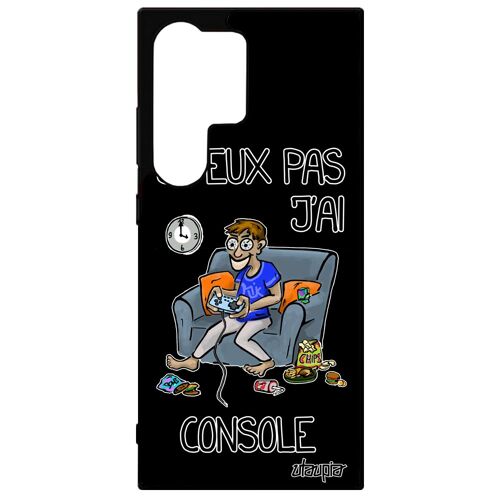 Coque Pour Samsung S24 Ultra Silicone J'peux Pas J'ai Console Bd Cover Portable Jeux Video Telephone Humour Texte 4g Gamer De Galaxy