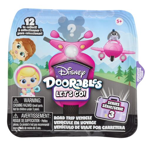 Doorables Doorables - Let's Go Vehicule Et Figurine - Asst - Serie 2 - En Présentoir