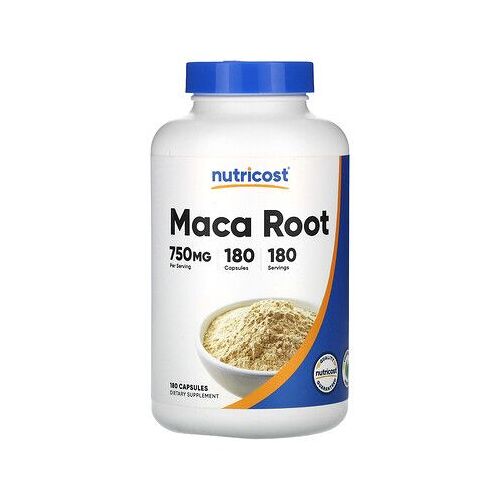 Nutricost Racine De Maca, 750 Mg, 180 Capsules 