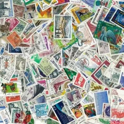 Collection De 200 Timbres France Oblitérés