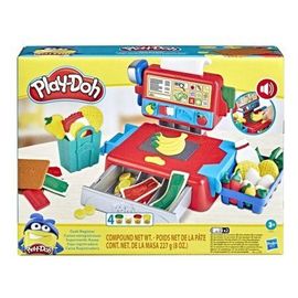Caisse Enregistreuse Sonore Play Doh - Avec Pate A Modeler + Accessoires - Epicerie, Supermarche - Coffret Creations Et Carte Tigre