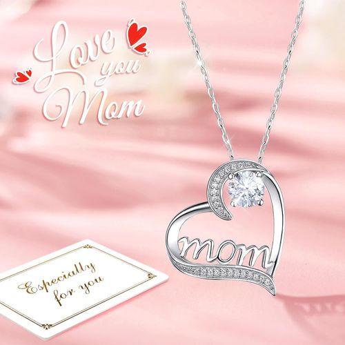 Mother's Day Gift Eternal Pink Eternal Flower With Necklace Gift For Mom,Jewellery Women's Mother's Day Gift,Best Mum In The World,Birthday Gift For Mom,Wife,Grandmother Gift.[S201]