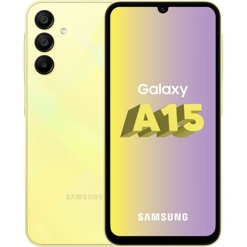 Samsung Galaxy A15 4G 128 Go Jaune