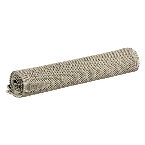 Tapis de bain uni Etia lin 70 x 140 cm Vivaraise