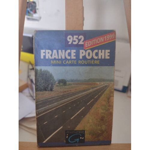 Carte Ign 952 France Poche 1999
