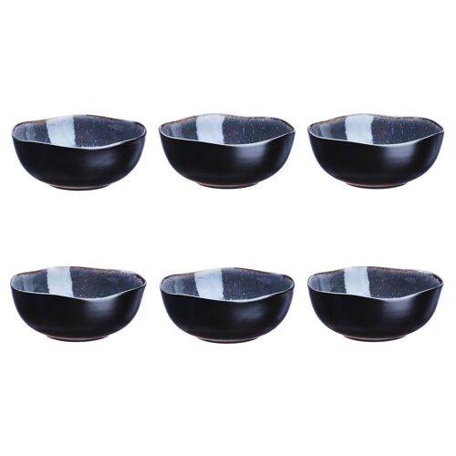 Bol Iris Ø16,5cm - 6 Pièces - Bleu Nuit