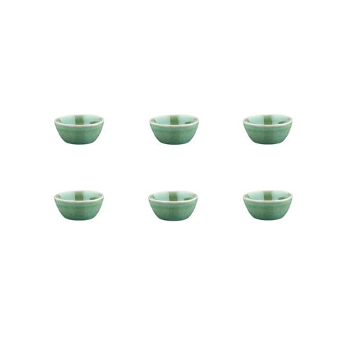 Bol Magma Ø9cm - 6 Pièces - Menthe
