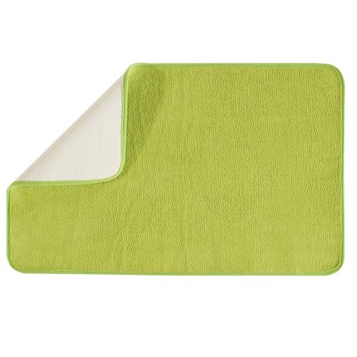 Tapis de bain en polyester uni
