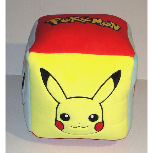 peluche cube pokemon pikachu et ses amis 30 cm nintendo