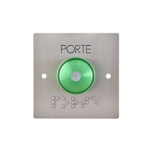 Bouton poussoir de sortie NO/NF avec LED buzzer