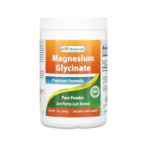 Best Naturals Glycinate De Magnésium, 454 G 